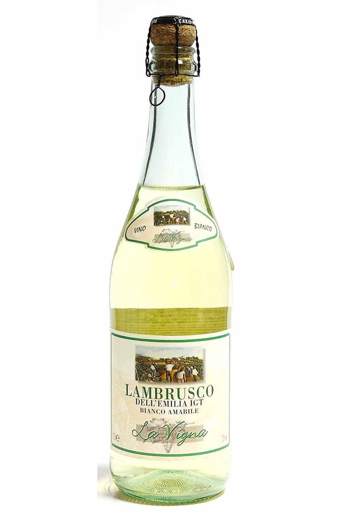 Lambrusco bianco белое полусладкое